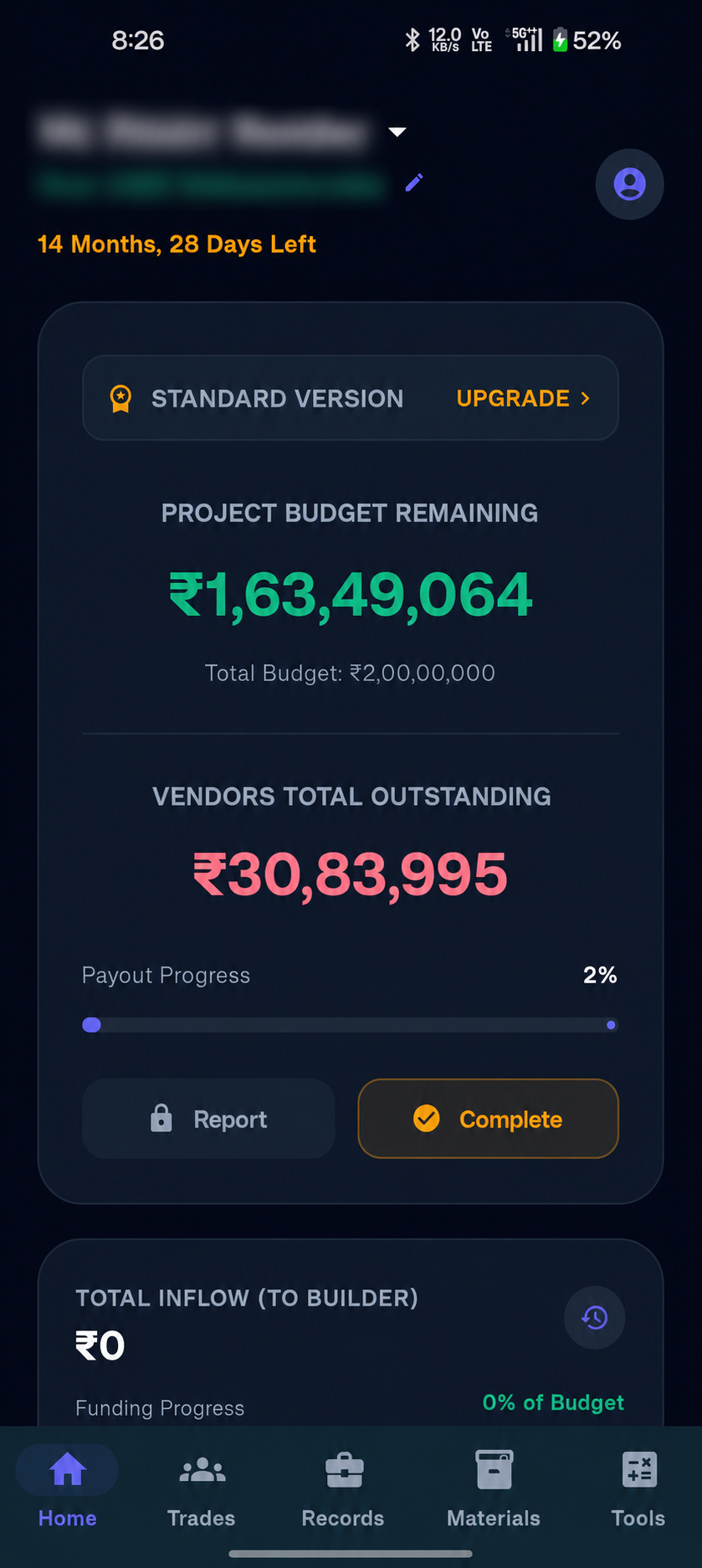 App Dashboard